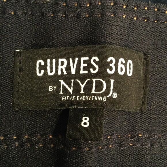 NYDJ Curves 360 Jeans Sculpt Size 8 hemmed - Picture 4 of 8